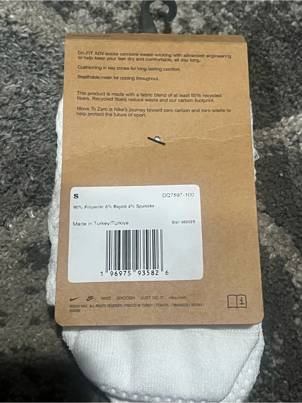 Nike cushioned ankle
